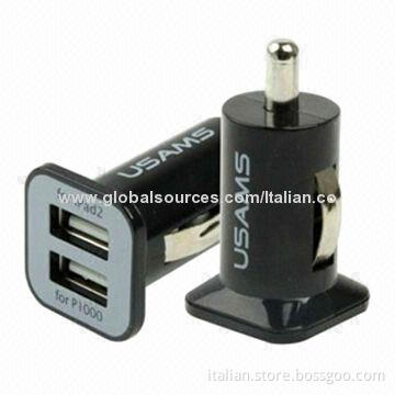3A Dual-USB Mini Car Charger